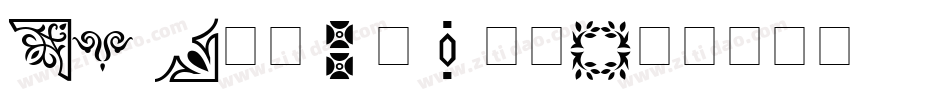 CK Ornament字体转换